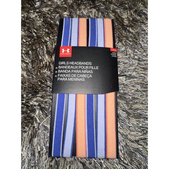 NEW Under Armour Girls Youth Headbands 6 Pack NWT - Picture 2 of 4